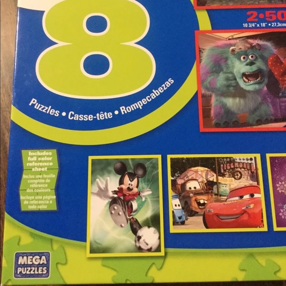 🧩 Disney 8 Puzzles COMPLETE - Picture 3 of 7